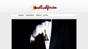 What Endlichferien.com website looked like in 2020 (3 years ago)