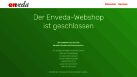 What Enveda.de website looked like in 2020 (4 years ago)