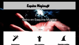 What Esquinamagica.com website looked like in 2020 (3 years ago)