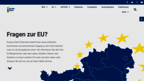 What Europainfo.at website looked like in 2020 (3 years ago)