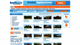 What Euromazury.pl website looked like in 2020 (3 years ago)