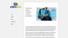 What Ewinwin.com website looked like in 2020 (3 years ago)