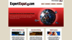 What Expertexpat.com website looked like in 2020 (3 years ago)