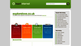 What Explorelove.co.uk website looked like in 2020 (3 years ago)