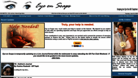 What Eyeonsoaps.com website looked like in 2020 (3 years ago)