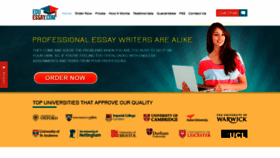What Eduessay.com website looked like in 2020 (3 years ago)