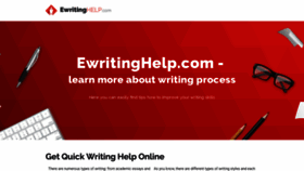 What Ewritinghelp.com website looked like in 2020 (3 years ago)