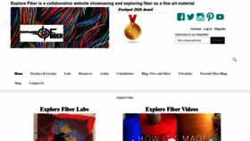 What Explorefiber.com website looked like in 2020 (3 years ago)