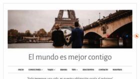 What Elmundoesmejorcontigo.com website looked like in 2020 (3 years ago)