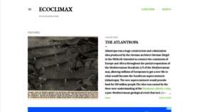 What Ecoclimax.com website looked like in 2020 (3 years ago)