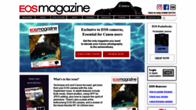 What Eos-magazine.com website looked like in 2020 (3 years ago)