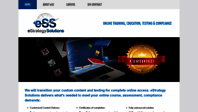 What Estrategysolutions.com website looked like in 2020 (3 years ago)