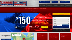 What Expressoilchange.com website looked like in 2020 (3 years ago)