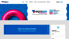 What Expolazer.com.br website looked like in 2020 (3 years ago)