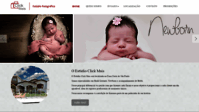 What Estudioclickmais.com.br website looked like in 2020 (3 years ago)