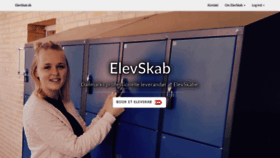 What Elevskab.dk website looked like in 2020 (3 years ago)