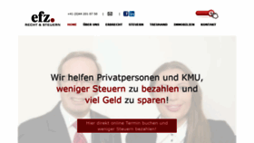 What Efz.ch website looked like in 2020 (3 years ago)