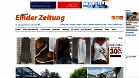 What Emder-zeitung.de website looked like in 2020 (3 years ago)