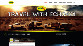 What Echo4x4.co.za website looked like in 2020 (3 years ago)