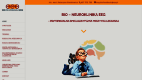 What Eeg-biofeedback.pl website looked like in 2020 (3 years ago)
