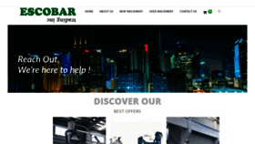 What Escobartrading.com website looked like in 2020 (3 years ago)