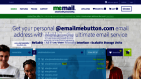 What Emailmebutton.com website looked like in 2020 (3 years ago)