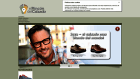 What Elrincondelcalzado.com website looked like in 2020 (3 years ago)