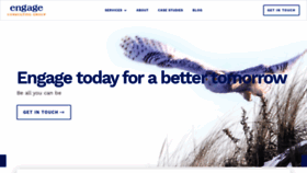 What Engageconsulting.com.au website looked like in 2020 (3 years ago)