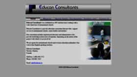 What Educan.ca website looked like in 2020 (3 years ago)