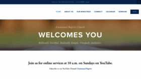 What Ebcnorthhouston.com website looked like in 2020 (3 years ago)