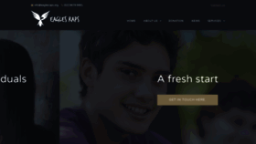 What Eaglesraps.org website looked like in 2020 (4 years ago)