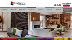 What Everydayhomes.com.au website looked like in 2020 (3 years ago)