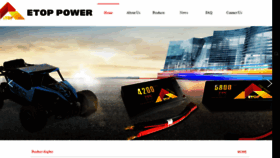 What Etop-power.com website looked like in 2020 (3 years ago)
