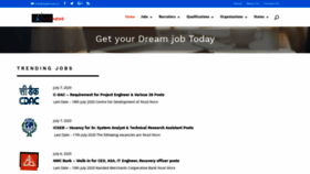 What Ejobnews.in website looked like in 2020 (3 years ago)