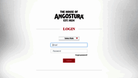 What Extranet.angostura.com website looked like in 2020 (3 years ago)