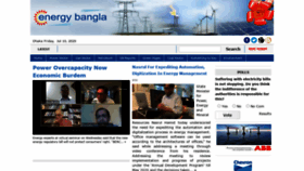 What Energybangla.com website looked like in 2020 (3 years ago)