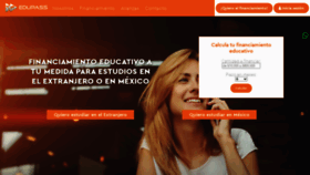 What Edupass.mx website looked like in 2020 (3 years ago)