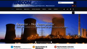 What Eneconespanol.com website looked like in 2020 (3 years ago)