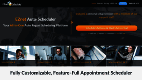 What Ezautoscheduler.com website looked like in 2020 (3 years ago)