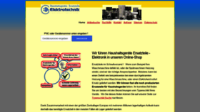 What Elektroteile-versand.de website looked like in 2020 (3 years ago)