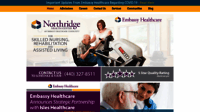 What Embassyhealthcare.net website looked like in 2020 (3 years ago)