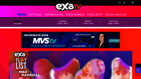What Exa.tv website looked like in 2020 (3 years ago)