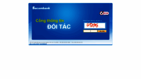 What Esacombank.com.vn website looked like in 2020 (3 years ago)