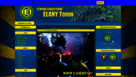 What Elanowcy.pl website looked like in 2020 (3 years ago)