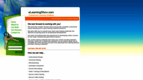 What Elearningshow.com website looked like in 2020 (3 years ago)