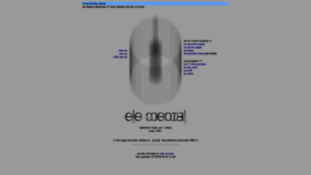 What Ele-mental.org website looked like in 2020 (3 years ago)