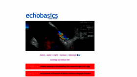 What Echobasics.de website looked like in 2020 (3 years ago)