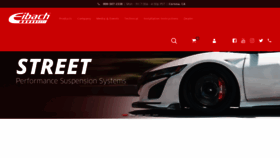 What Eibach.com website looked like in 2020 (3 years ago)