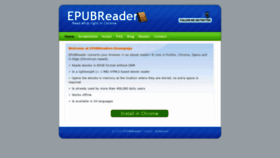 What Epubread.com website looked like in 2020 (3 years ago)