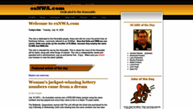 What Exnwa.com website looked like in 2020 (3 years ago)